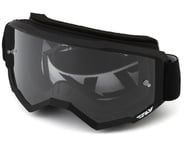 more-results: Fly Racing Focus Goggles (Black/White) (Clear Lens)