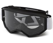 more-results: Fly Racing Youth Focus Goggles (White/Black) (Clear Lens)