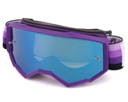Fly Racing Youth Zone Goggles (Purple/Black) (Sky Blue Mirror/Smoke Lens) | product-related