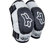 more-results: Fox Racing PeeWee Titan Elbow Guard (Black/Silver) (Youth M/L)