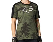 Fox Racing Women's Ranger DriRelease Short Sleeve Jersey (Olive Green) | product-related