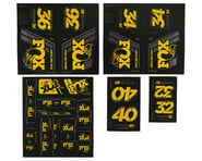 more-results: Fox Suspension Heritage Decal Kit for Forks & Shocks (Yellow)