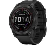 more-results: Garmin Fenix 7X Sapphire Solar GPS Smartwatch (Black DLC Ti + Black Band) (7X | 51mm C