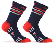 more-results: Giordana FR-C Tall Lines Socks (Midnight Blue/Red/Grey) (M)