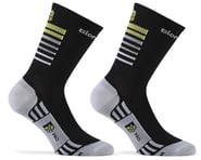 more-results: The Giordana FR-C Tall Stripes Sock is made from a lightweight but supportive fabric t