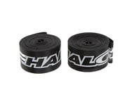 more-results: Halo Nylon Rim Tape. Features: Snap-on high-pressure plasticized Nylon protects tube f