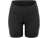 Louis Garneau Women's Fit Sensor Texture 5.5 Shorts (Black) | product-also-purchased