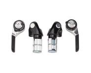 Microshift Road/Mountain Bar End Shifters (Silver/Black) | product-related