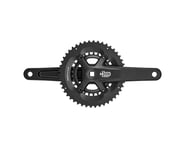 more-results: MicroShift Sword Black 2x Wide Crankset Description: The Sword Black 2x crankset bring