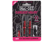 Muc-Off V2 Tubeless Presta Valves (Red) (Pair) | product-related