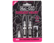 Muc-Off V2 Tubeless Presta Valves (Silver) (Pair) | product-related