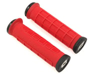 ODI Elite Pro V2.1 Lock-On Grips (Red/Black) (130mm) | product-related