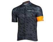 more-results: Performance Men's Fondo Cycling Jersey (Grey/Black/Orange) (Relaxed Fit)