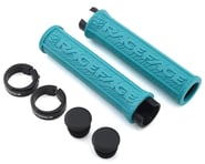 more-results: Race Face Half Nelson Lock-On Grips (Turquoise)