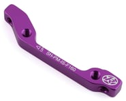 more-results: Reverse Components Disc Brake Adapters (Purple) (IS Mount) (160mm Front, 140mm Rear)