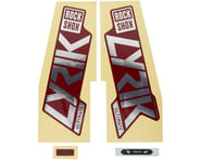 more-results: RockShox Fork Decal Kit Description: The RockShox Fork Decal Kit includes the decals t