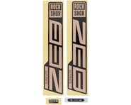 more-results: RockShox ZEB Ultimate Decal Kit (Matte Copper for Gloss Black Lowers)