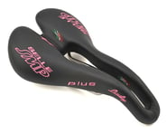 Selle SMP Plus Lady's Saddle (Black/Pink) (AISI 304 Rails) | product-related