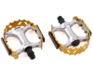 SE Racing Bear Trap Pedals (Silver/Gold) (9/16") | product-also-purchased