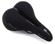 Serfas Dual Density Women's Saddle w/ Cutout (Black) (Steel Rails) | product-also-purchased
