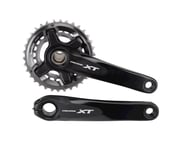 more-results: Shimano XT FC-M8000 Crankset Features: Aluminum crank arm and spider with steel spindl