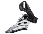 more-results: The Shimano M4100 2 x 10-speed front derailleurs use Shimano's new Side Swing technolo