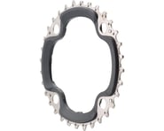 more-results: Shimano SLX M665/M660 9-Speed Chainrings Features: Composite spider with alloy teeth F