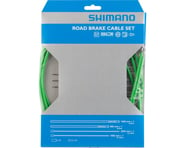 more-results: Shimano Road PTFE Brake Cable & Housing Set (Green) (1.6mm) (1000/2050mm)