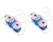 Sidi Shot/Tiger Double Tecno-3 Push Closure System (Blue/White) (Pair) | product-related