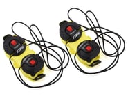 Sidi Shot/Tiger Double Tecno-3 Push Closure System (Yellow/Black) (Pair) | product-related