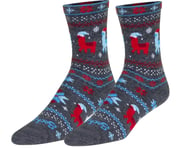 more-results: Sockguy 6" Wool Socks (Ugly Sweater Llamas) (S/M)