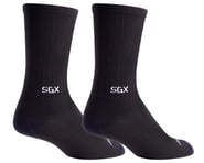 Sockguy 6" SGX Socks (Black) | product-related