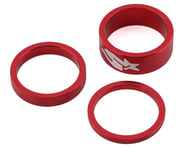 more-results: Spank Headset Spacer Kit (Red) (1-1/8") (3/6/12mm)