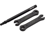 more-results: Zipp Tangente Aluminum Knurled Valve Extenders (Black) (Single) (98mm)