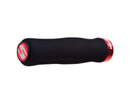 more-results: SRAM Foam Contour Locking Grips (Black/Red) (129mm)