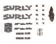 more-results: Surly Bridge Club Frame Decal Set (Dark Metallic Grey)