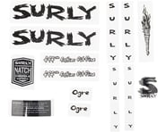 more-results: Surly Ogre Frame Decal Set (Black w/ Torch)