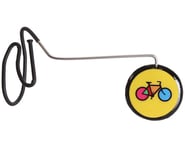 Tiger Eye Helmet Mount Mirror (Yellow Bike) | product-related