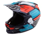 Troy Lee Designs D3 Fiberlite Full Face Helmet (Vertigo Blue/Red) | product-also-purchased