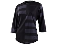 more-results: Troy Lee Designs Women's Mischief 3/4 Sleeve Jersey (Split Stripe Black)