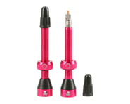 more-results: Tubolight Tubeless Valves are colorful and ready to shred. Made from 7075-T6 aluminum 