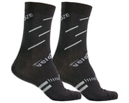 more-results: VeloToze Active Compression Wool Socks (Black/Grey) (L/XL)