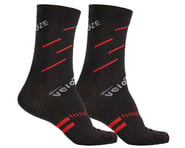 more-results: VeloToze Active Compression Wool Socks (Black/Red) (S/M)