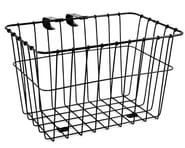 Wald 135 Bolt-On Front Bike Grocery Basket (Black) | product-related