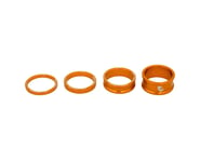 Wolf Tooth Components 1-1/8" Headset Spacer Kit (Orange) (3, 5, 10, 15mm) | product-related