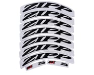Zipp Decal Set (404 Matte Black Logo) (Complete for One Wheel) | product-related