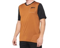 100% Ridecamp Men's Short Sleeve Jersey (Terracotta/Black)