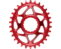 Absolute Black Direct Mount Race Face Cinch Oval Chainrings (Red)