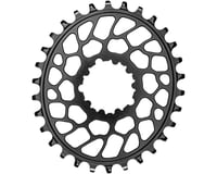 Absolute Black SRAM/BB30 Direct Mount Oval Chainring (Black)
