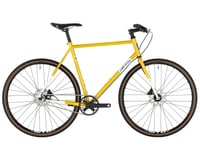 All-City Super Professional Flat Bar Single Speed Bike (Lemon Dab)
